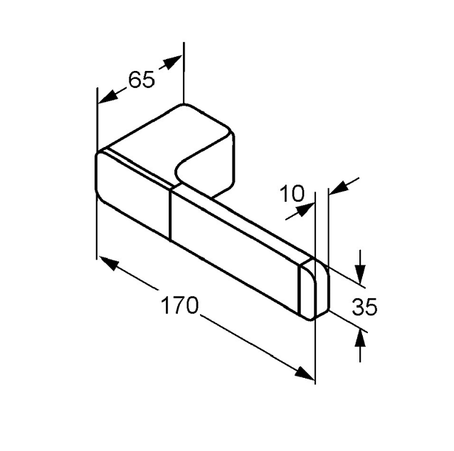 Держатель туалетной бумаги Kludi E2 4997205