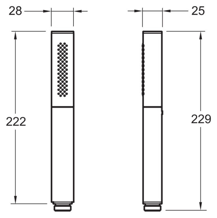 Душевая лейка Jacob Delafon Shift Elipse E45892