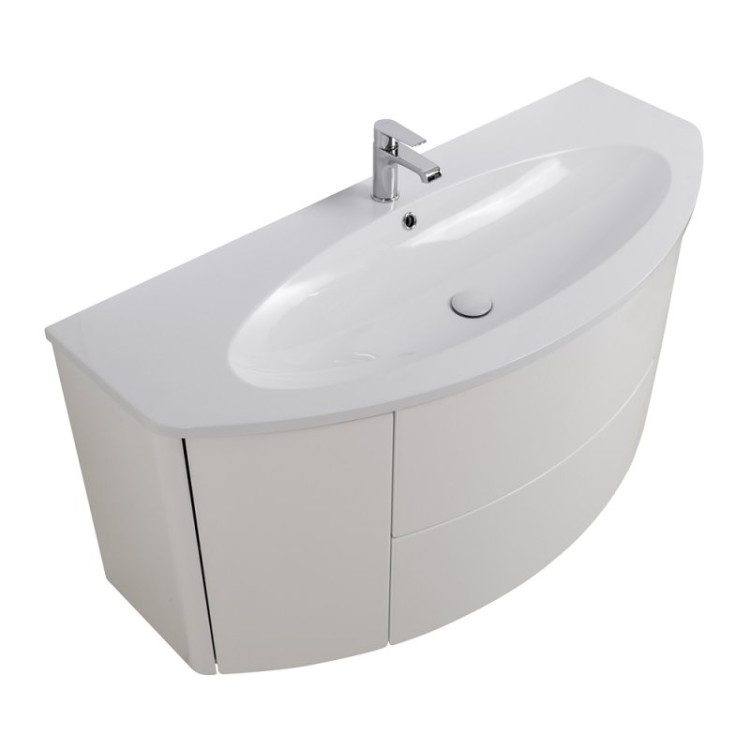 База под раковину с двумя выдвижными ящиками и двумя распашными створками 121x51x55 Cezares 54842