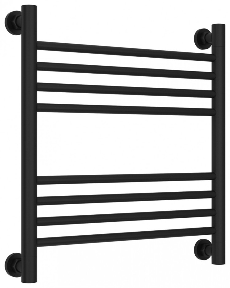 Полотенцесушитель водяной Сунержа Богема+ прямая 500х500 Матовый чёрный