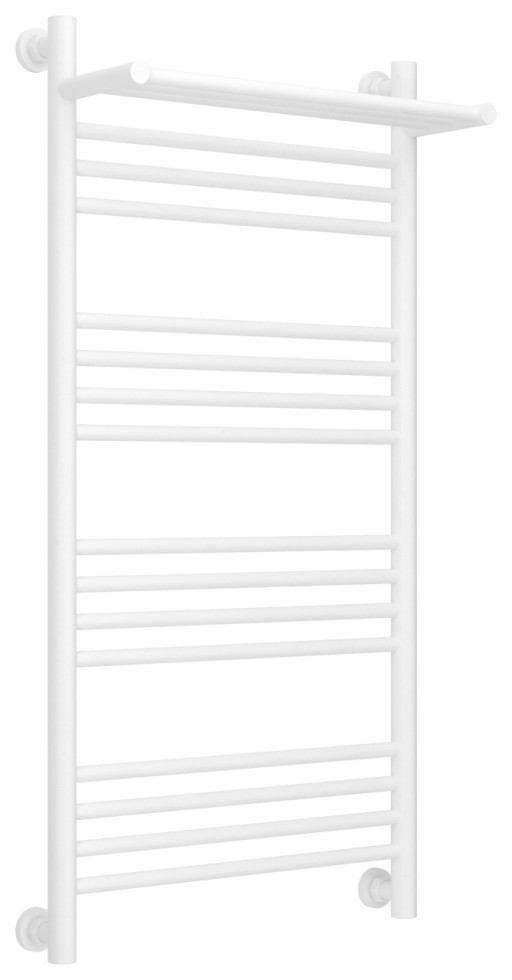 Полотенцесушитель водяной Сунержа Богема с полкой+ 1000х500 Матовый белый