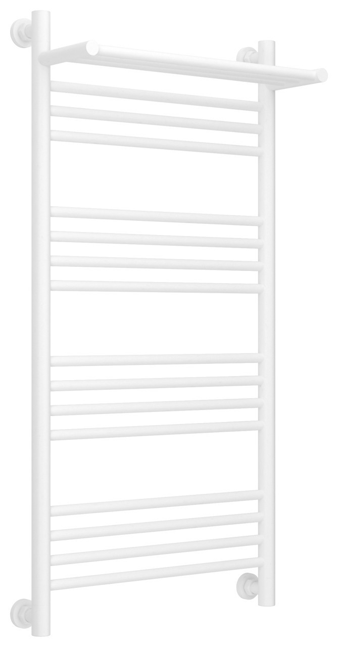 Полотенцесушитель водяной Сунержа Богема с полкой+ 1000х500 Матовый белый