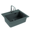 Мойка ALVEUS GRANITAL ATROX 30 CONCRETE - G81 590 X 500 1X в комплекте с сифоном 1132823,