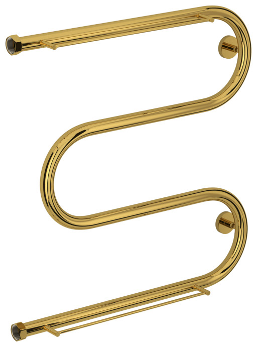 Полотенцесушитель водяной Сунержа М-образный 2 полки 600х600 Золото