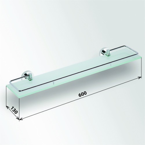 Полочка для ванной Bemeta Omega 104102212