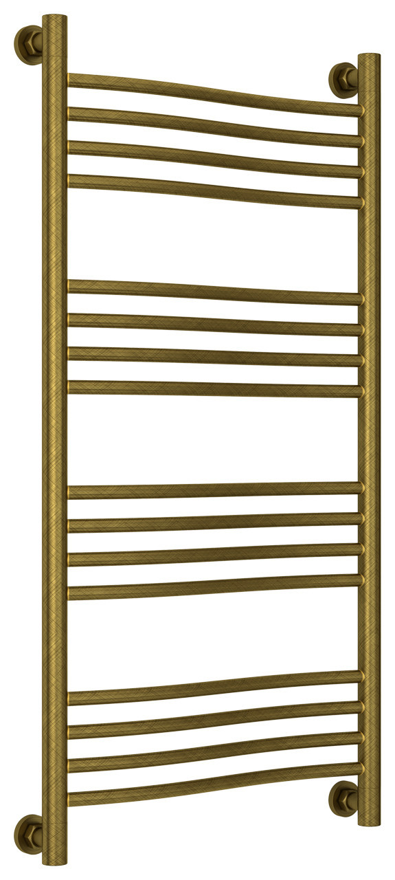 Полотенцесушитель водяной Сунержа Флюид+ 1000х500 Состаренная бронза