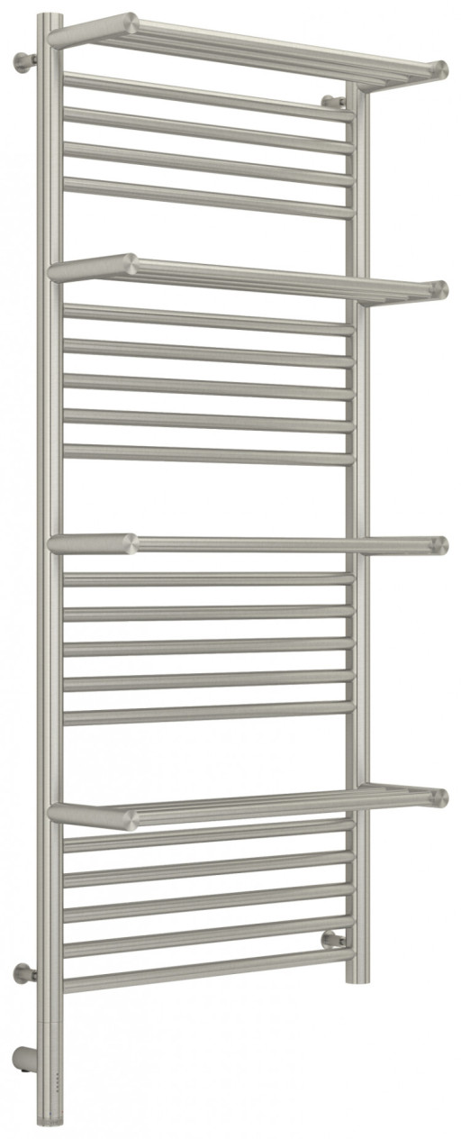 Полотенцесушитель электрический Сунержа Богема с 4 полками 3.0 1200х500 / МЭМ левый Сатин