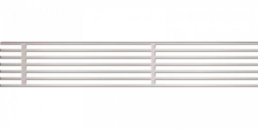 Решетка для дренажного желоба 75 мм, нержавеющая сталь Alcadrain ADZ-R304