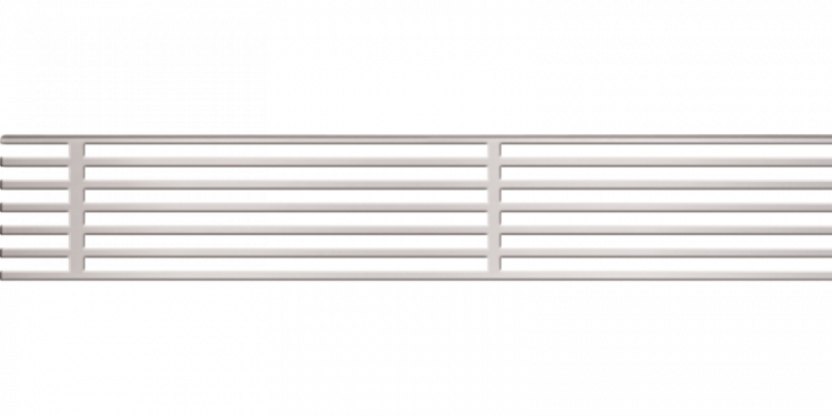 Решетка для дренажного желоба 75 мм, нержавеющая сталь Alcadrain ADZ-R304