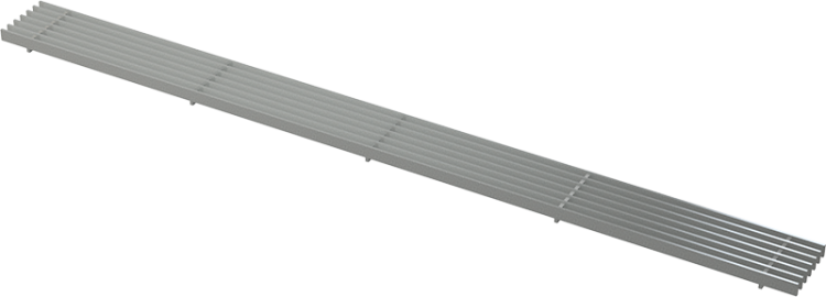 Решетка для дренажного желоба 75 мм, нержавеющая сталь Alcadrain ADZ-R304