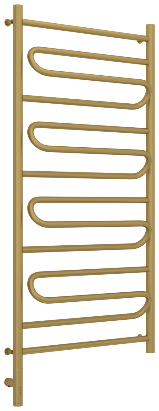 Полотенцесушитель электрический Сунержа Элегия 3.0 1200х600 МЭМ левый Матовое золото