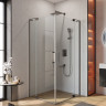 Душевой уголок SLIDER AH-2 Cezares SLIDER-AH-2-70/80-100/110-BR-GM