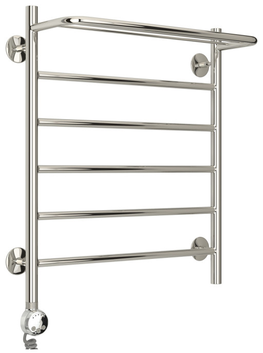 Полотенцесушитель электрический Формат 20 ТЛ 600х500 (Полка + 5) П16 Без покрытия