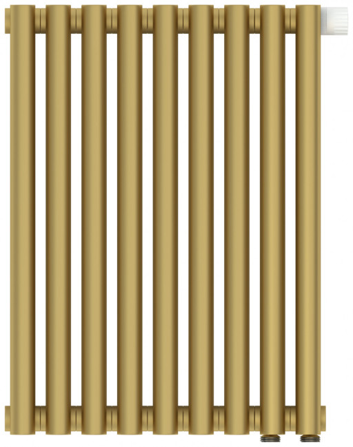 Отопительный радиатор Сунержа Эстет-00 EU50 500х405 9 секций Матовое золото