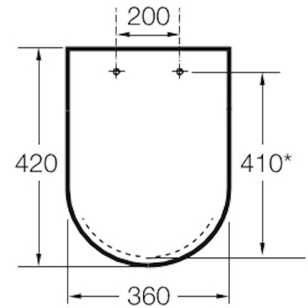 Крышка-сиденье для унитаза Roca Hall 801622004