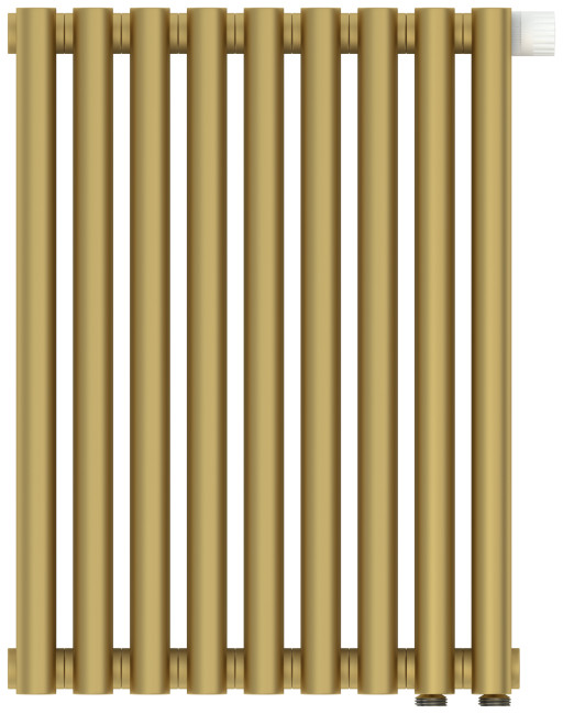 Отопительный радиатор Сунержа Эстет-11 EU50 500х405 9 секций Матовое золото