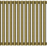 Отопительный радиатор Сунержа Эстет-11 EU50 500х765 17 секций Состаренная бронза