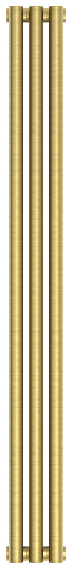 Отопительный радиатор Сунержа Эстет-00 1200х135 3 секции Состаренная латунь
