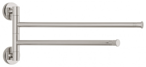 Полотенцедержатель Сунержа ВЕЕР-2 поворотный / L 400 Флок тёмно-синий