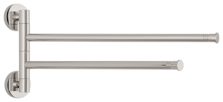 Полотенцедержатель Сунержа ВЕЕР-2 поворотный / L 400 Флок тёмно-синий