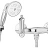 Смеситель для душа в комплекте с ручным душем, шлангом и держателем Cezares FIRST-D-02-M