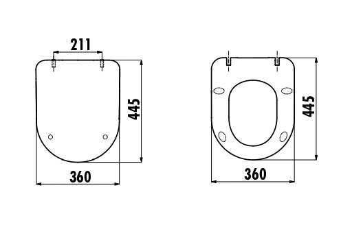 CREAVIT Крышка с микролифтом