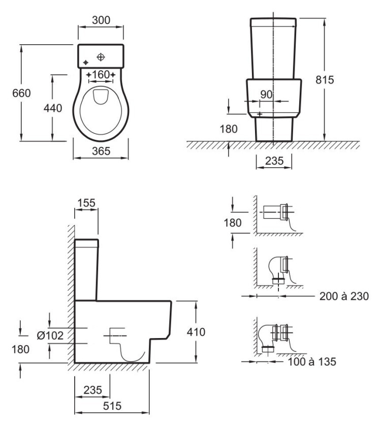 Унитаз Jacob Delafon Viragio 4449K-00
