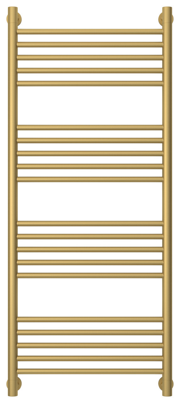 Полотенцесушитель водяной Сунержа Богема+ прямая 1200х500 Матовое золото