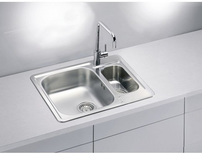 Мойка LINE 50 NAT-90 615X500 в компл. с сифоном 1130555,