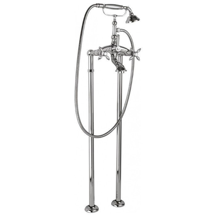 Напольный смеситель для ванны с ручным душем ATLANTIS-NOSTALGIA-VDP Cezares ATLANTIS-NOSTALGIA-VDP-03/24