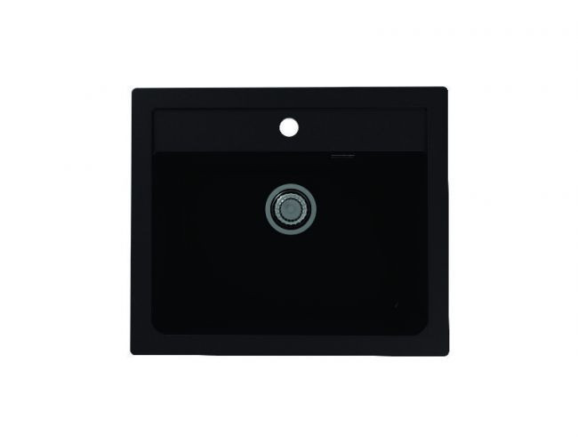 Мойка ALVEUS GRANITAL ATROX 30 CARBON - G91 590 X 500 1X в комплекте с сифоном 1132823,