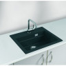 Мойка ALVEUS GRANITAL ATROX 30 CARBON - G91 590 X 500 1X в комплекте с сифоном 1132823,