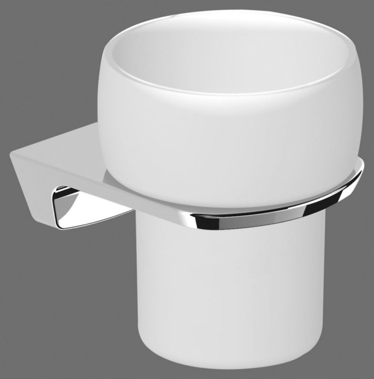 Стакан стеклянный подвесной ART&MAX AM-8658