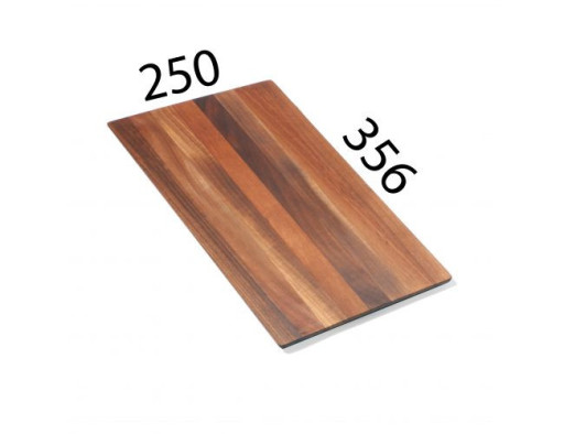 Доска разделочная  250X356-дерево/орех-ATROX