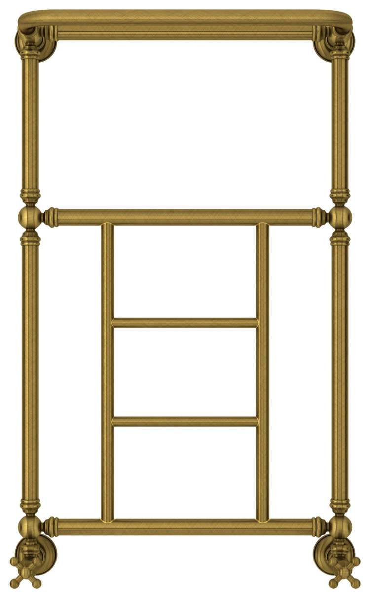 Полотенцесушитель водяной Сунержа Ренессанс 1452 860x500 Состаренная бронза
