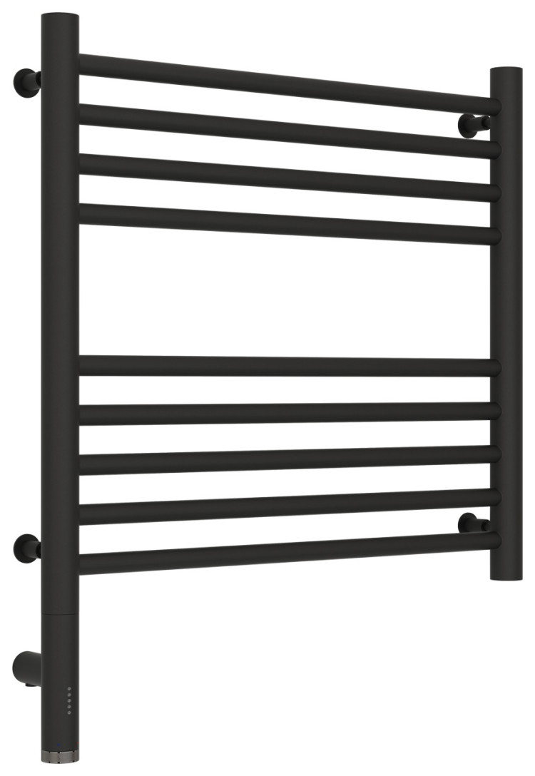 Полотенцесушитель электрический Сунержа Богема 3.0 прямая 500х500 МЭМ левый Тёмный титан муар