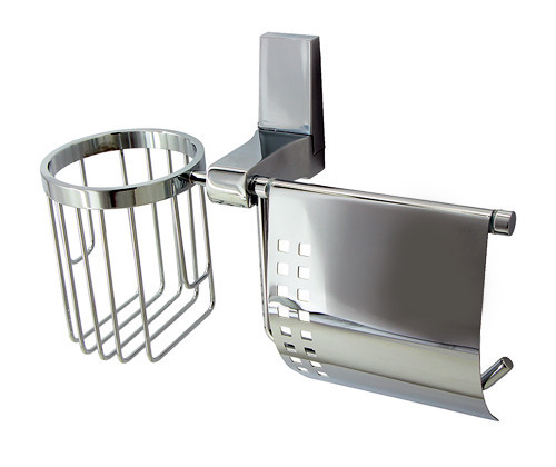 WasserKRAFT Lopau K-6059 Держатель туалетной бумаги и освежителя