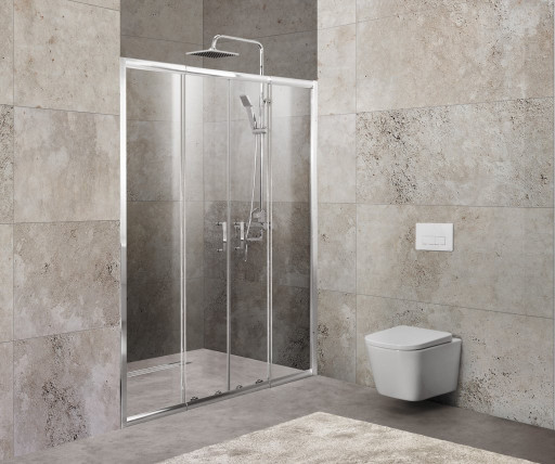 Душевая дверь в нишу BELBAGNO UNIQUE-BF-2 BelBagno UNIQUE-BF-2-170/200-C-Cr