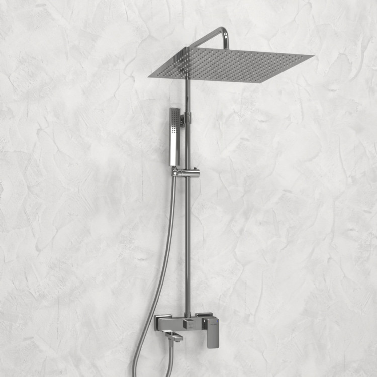 WasserKRAFT A177.119.103.087.CH Душевой комплект со смесителем