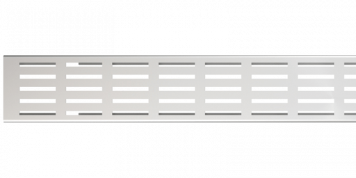 Решетка для дренажного желоба 100 мм, нержавеющая сталь Alcadrain ADZ-R321