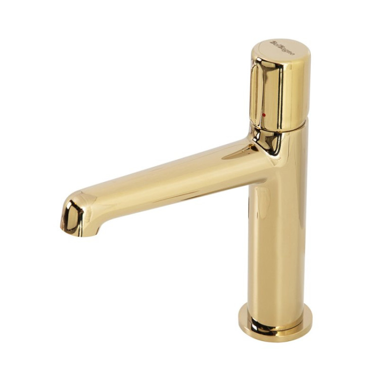 Смеситель для раковины с донным клапаном BelBagno UNO-LVM-ORO