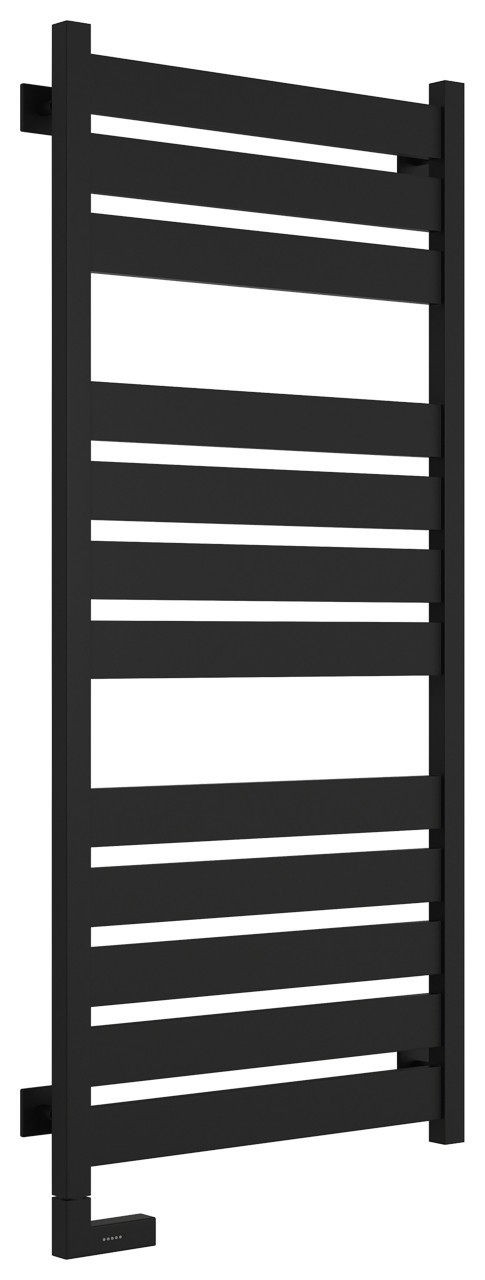 Полотенцесушитель электрический Сунержа Центурион 2.0 1200x500 МЭМ левый Матовый чёрный