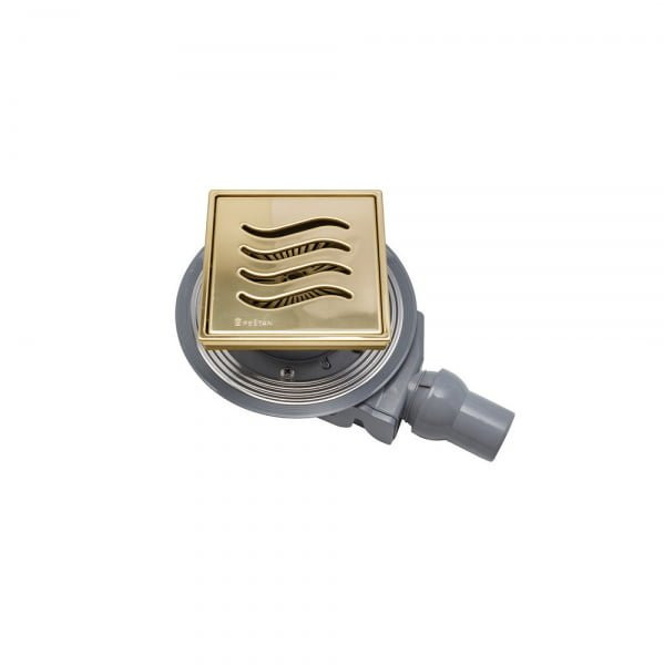 Душевой трап Pestan Confluo Standard Tide 4 Mask Gold Cezares 13000143