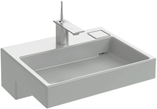 Подвесная раковина-столешница 60*49 см, с подсветкой Jacob Delafon TERRACEEXE9112-00