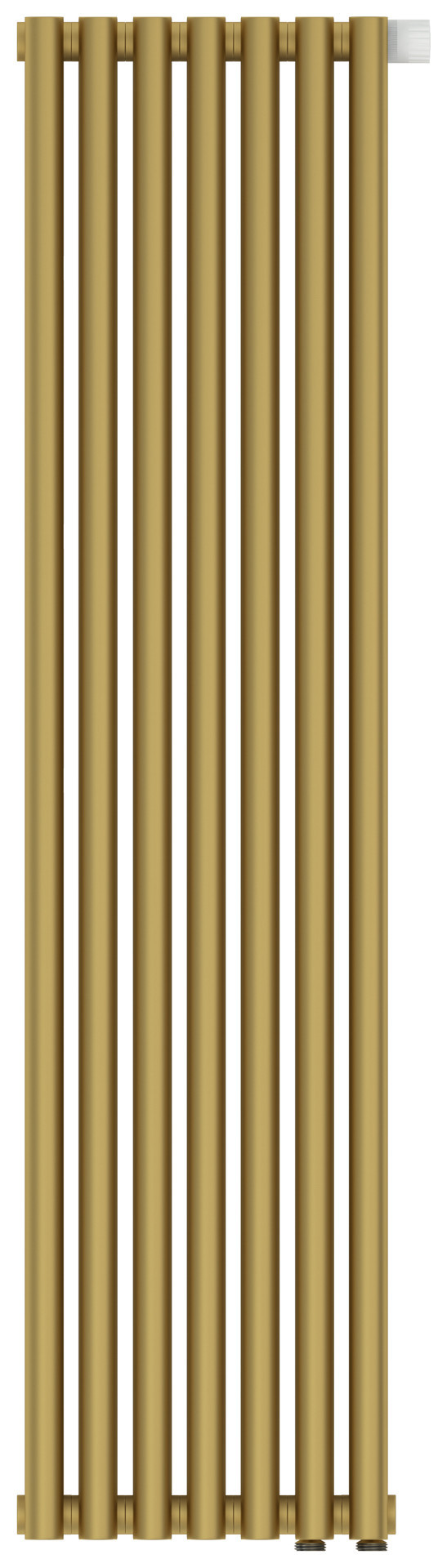 Отопительный радиатор Сунержа Эстет-00 EU50 1200х315 7 секций Матовое золото