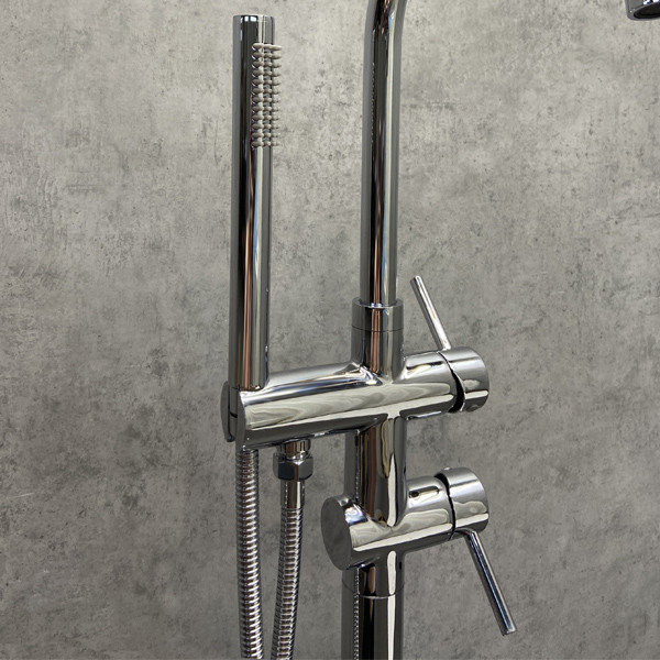 COMFORTY. Смеситель напольный, FE0002-CCT, хром