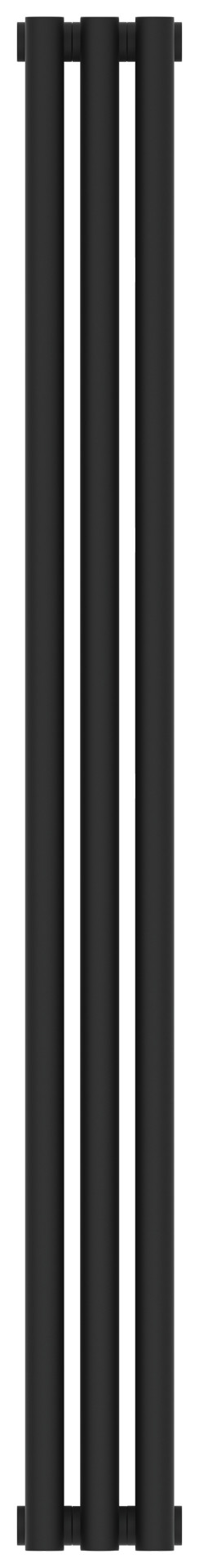 Отопительный радиатор Сунержа Эстет-00 1200х135 3 секции Тёмный титан муар