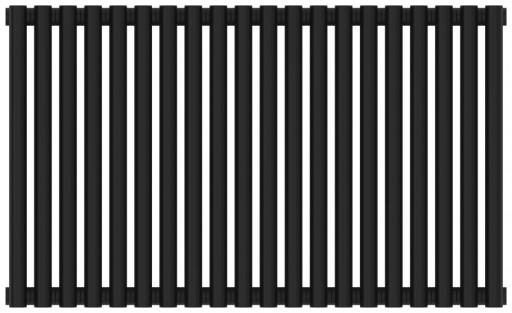Отопительный радиатор Сунержа Эстет-00 500х900 20 секций Матовый чёрный