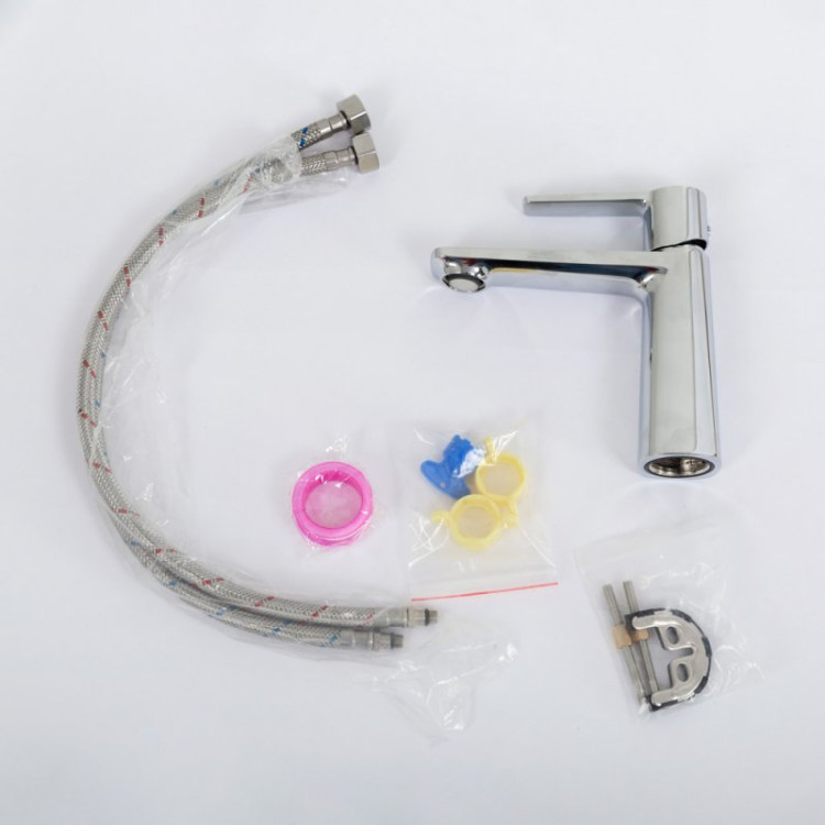 Смеситель для раковины без донного клапана Cezares LUX-LS-01-W0