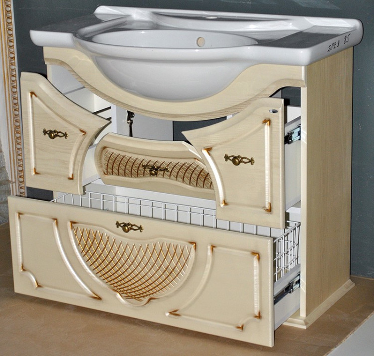 Тумба с раковиной Атолл Тулуза-2